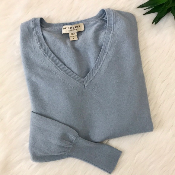 Burberry Sweaters - Burberry London Whistonbrook Wool V-Neck Sweater